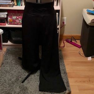 Lululemon wide leg, high waisted pants